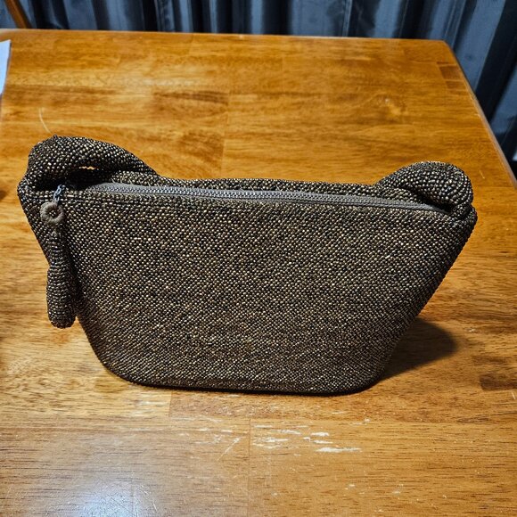 Vintage Copper/Gold Beaded Cocktail Purse - Picture 2 of 5